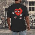 Boy Valentines Day Heart Love Baseball Boys Men Kids Men's Back Print T-Shirt Boy Valentines Day Heart Love Baseball Boys Men Kids Men's Back Print T-Shirt