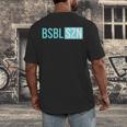 BSBL SZN Baseball Season Game Day Boys Girls Youth Men's Back Print T-Shirt BSBL SZN Baseball Season Game Day Boys Girls Youth Men's Back Print T-Shirt