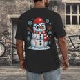 Christmas Baseball Snowman Xmas Pajamas Women Men Boys Men's Back Print T-Shirt Christmas Baseball Snowman Xmas Pajamas Women Men Boys Men's Back Print T-Shirt