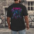 Cool Baseball F Caw F Crow Fcawf Raven Fawk Off Bird Men's Back Print T-Shirt