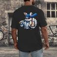 Cool Rabbit Baseball Easter Men Boy Toddler Kid Men's Back Print T-Shirt Cool Rabbit Baseball Easter Men Boy Toddler Kid Men's Back Print T-Shirt