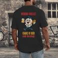 Cute Baseball Fan Weekend Forecast Change Of Beer And Hotdog Men's Back Print T-Shirt Cute Baseball Fan Weekend Forecast Change Of Beer And Hotdog Men's Back Print T-Shirt