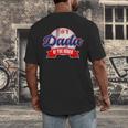 Dada Rookie Of Year 1st Birthday Baseball Theme Matching Men's Back Print T-Shirt Dada Rookie Of Year 1st Birthday Baseball Theme Matching Men's Back Print T-Shirt
