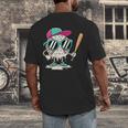 Dripping Baseball Baseball Lover Player Baseballer Men's Back Print T-Shirt Dripping Baseball Baseball Lover Player Baseballer Men's Back Print T-Shirt