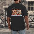Football Baseball Basketball Player Sport Christmas Men's Back Print T-Shirt Football Baseball Basketball Player Sport Christmas Men's Back Print T-Shirt