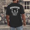 Football Referee Tee Touchdown Baseball Homerun Men's Back Print T-Shirt Football Referee Tee Touchdown Baseball Homerun Men's Back Print T-Shirt