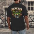 Football Referee Touchdown Baseball Homerun Frog Men's Back Print T-Shirt