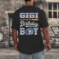 Gigi Of The Birthday Boy Baseball Ice Cream Drip Matching Men's Back Print T-Shirt Gigi Of The Birthday Boy Baseball Ice Cream Drip Matching Men's Back Print T-Shirt