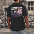 Godfather Rookie Of Year 1st Birthday Baseball Theme Men's Back Print T-Shirt Godfather Rookie Of Year 1st Birthday Baseball Theme Men's Back Print T-Shirt