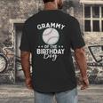 Grammy Of The Birthday Boy Baseball Player Birthday Men's Back Print T-Shirt Grammy Of The Birthday Boy Baseball Player Birthday Men's Back Print T-Shirt