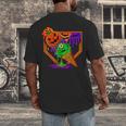 Halloween Baseball Ice Cream Drip Boys Girls Youth Men's Back Print T-Shirt Halloween Baseball Ice Cream Drip Boys Girls Youth Men's Back Print T-Shirt