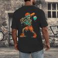 Halloween Baseball Skeleton Ice Cream Drip Baseball Boys Kid Men's Back Print T-Shirt Halloween Baseball Skeleton Ice Cream Drip Baseball Boys Kid Men's Back Print T-Shirt