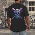 Halloween Baseball Skull Drip Baseball Lifestyle Boy Men Men's Back Print T-Shirt Halloween Baseball Skull Drip Baseball Lifestyle Boy Men Men's Back Print T-Shirt