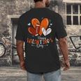 Happy Valentines Day Basketball Baseball Football Boys Men's Back Print T-Shirt Happy Valentines Day Basketball Baseball Football Boys Men's Back Print T-Shirt