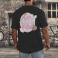 Hey Batter Batter Swing Baseball Game Day Coquette Bow Girly Men's Back Print T-Shirt Hey Batter Batter Swing Baseball Game Day Coquette Bow Girly Men's Back Print T-Shirt