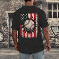 Ice Cream Baseball Drip Respect The Drip Youth Boy Baseball Men's Back Print T-Shirt Ice Cream Baseball Drip Respect The Drip Youth Boy Baseball Men's Back Print T-Shirt