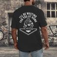 I'Ll Be Waiting For You At Home Baseball Catcher Men's Back Print T-Shirt I'Ll Be Waiting For You At Home Baseball Catcher Men's Back Print T-Shirt