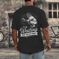 I'Ll Be Waiting For You At Home Baseball Men's Back Print T-Shirt I'Ll Be Waiting For You At Home Baseball Men's Back Print T-Shirt