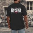 I'm a Proud Soccer Baseball Mom Men's Back Print T-Shirt I'm a Proud Soccer Baseball Mom Men's Back Print T-Shirt