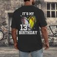 It's My 13th Birthday Baseball Softball Heart 13 Year Old Men's Back Print T-Shirt It's My 13th Birthday Baseball Softball Heart 13 Year Old Men's Back Print T-Shirt