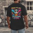 It's My 6733 Days Of School Baseball Ice Cream Dripping Men's Back Print T-Shirt It's My 6733 Days Of School Baseball Ice Cream Dripping Men's Back Print T-Shirt