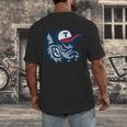 Jarrell Storm Chasers Baseball Big Logo Men's Back Print T-Shirt Jarrell Storm Chasers Baseball Big Logo Men's Back Print T-Shirt