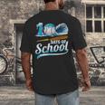 Kid 100 Days Of School Drip Baseball Ice Cream 100th Day Boy Men's Back Print T-Shirt Kid 100 Days Of School Drip Baseball Ice Cream 100th Day Boy Men's Back Print T-Shirt