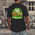 Kids St Patricks Day Shamrock Basketball Baseball Football Men's Back Print T-Shirt Kids St Patricks Day Shamrock Basketball Baseball Football Men's Back Print T-Shirt