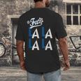 LA Baseball Fan Christmas FA La La Holiday Blue Theme Men's Back Print T-Shirt LA Baseball Fan Christmas FA La La Holiday Blue Theme Men's Back Print T-Shirt