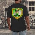 Leprechaun Baseball St Patricks Day Ice Cream Drip Men Boys Men's Back Print T-Shirt