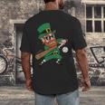 Leprechaun Baseball St Patricks Day Saint Pattys Men Boys Men's Back Print T-Shirt Leprechaun Baseball St Patricks Day Saint Pattys Men Boys Men's Back Print T-Shirt