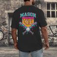 Mason 41 Meme Ice Cream Drip Baseball Birthday Costume Men's Back Print T-Shirt