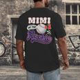 Mimi Rookie Of Year 1st Birthday Baseball Theme Matching Men's Back Print T-Shirt Mimi Rookie Of Year 1st Birthday Baseball Theme Matching Men's Back Print T-Shirt