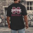 Mississippi State Baseball Bulldogs NCAA MS16 Men's Back Print T-Shirt Mississippi State Baseball Bulldogs NCAA MS16 Men's Back Print T-Shirt
