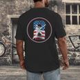 Number 8 Years Baseball 8TH Birthday Men's Back Print T-Shirt