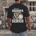 Proud Grandpa Of A 2026 Senior Baseball Graduation Leopard Men's Back Print T-Shirt Proud Grandpa Of A 2026 Senior Baseball Graduation Leopard Men's Back Print T-Shirt