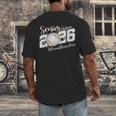 Proud Senior Grandma Class Of 2026 Baseball Graduate Leopard Men's Back Print T-Shirt Proud Senior Grandma Class Of 2026 Baseball Graduate Leopard Men's Back Print T-Shirt