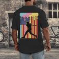 Retro Baseball Drip Boys Ice Cream Patriotic American Flag Men's Back Print T-Shirt Retro Baseball Drip Boys Ice Cream Patriotic American Flag Men's Back Print T-Shirt
