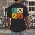 Retro Style Baseball Lover Playing Men Women Kids Baseball Men's Back Print T-Shirt Retro Style Baseball Lover Playing Men Women Kids Baseball Men's Back Print T-Shirt