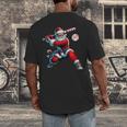 Santa Baseball Six Seven 6 7 Meme Christmas Men Boys Player Men's Back Print T-Shirt Santa Baseball Six Seven 6 7 Meme Christmas Men Boys Player Men's Back Print T-Shirt
