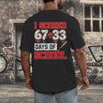 I Scored 6733 100th Days Of School Baseball Six Seven Meme Men's Back Print T-Shirt I Scored 6733 100th Days Of School Baseball Six Seven Meme Men's Back Print T-Shirt