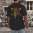 Six Seven 6 7 Baseball Skull Drip Halloween Horror Sports Men's Back Print T-Shirt Six Seven 6 7 Baseball Skull Drip Halloween Horror Sports Men's Back Print T-Shirt