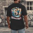 Six Seven Baseball Lifestyle 67 Meme Gen Alpha Slang Men's Back Print T-Shirt Six Seven Baseball Lifestyle 67 Meme Gen Alpha Slang Men's Back Print T-Shirt