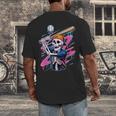 Skeleton Baseball Drip Boy Youth Dripping Baseball Halloween Men's Back Print T-Shirt
