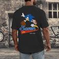 Sonic The Hedgehog Sonic Baseball Est 1991 Men's Back Print T-Shirt