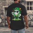 St Patrick Day Baseball Drip Ice Cream Men Boys Kids Men's Back Print T-Shirt St Patrick Day Baseball Drip Ice Cream Men Boys Kids Men's Back Print T-Shirt