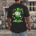 St Patrick Day Baseball Drip Ice Cream Baseball Men's Back Print T-Shirt St Patrick Day Baseball Drip Ice Cream Baseball Men's Back Print T-Shirt