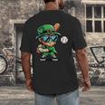 St Patricks Day Leprechaun Baseball Saint Paddys Boys Men Men's Back Print T-Shirt St Patricks Day Leprechaun Baseball Saint Paddys Boys Men Men's Back Print T-Shirt