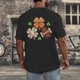 St Patricks Day Shamrock Basketball Baseball Irish Boys Men Men's Back Print T-Shirt St Patricks Day Shamrock Basketball Baseball Irish Boys Men Men's Back Print T-Shirt