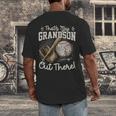 That's My Grandson Out There Jersey Number 55 Baseball Men's Back Print T-Shirt
